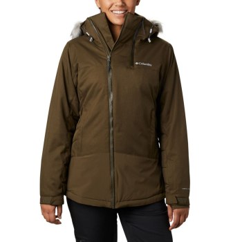 Columbia Ženske Jakne - Emerald Lake Parka Maslinasto Zelene | EQDI-94732